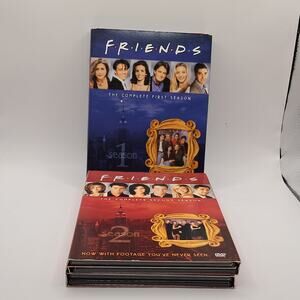 Friends  dvd Season 1 and 2. Complete and good condition